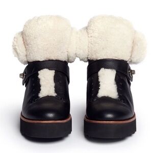 Coach Urban Hiker Shearling Boots